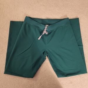 FIGS - Hunter Green Livingston Medium  Scrub Pants